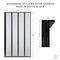 Anzzi 56 in. x 33 in. Accordion-Style Framed Matte Black Bathtub Shower Door SD-AZ16-01MB - alternate 3